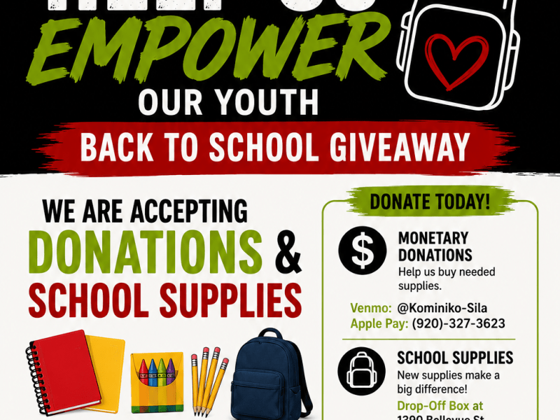 Help Us Empower Our Youth: Back to School&nbsp;Giveaway